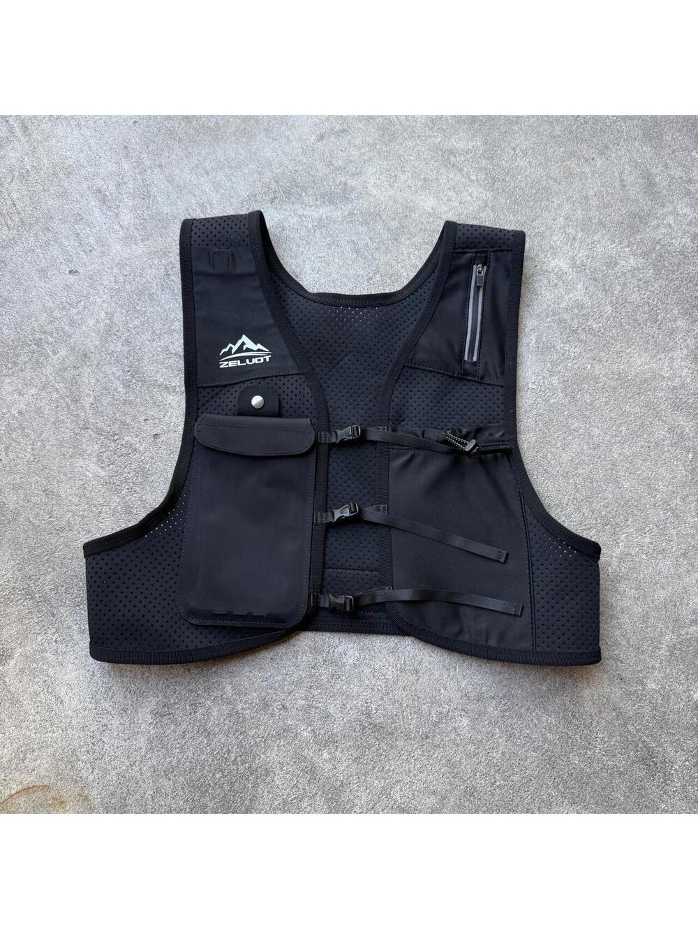 Men's Black Vests-tanks-cami